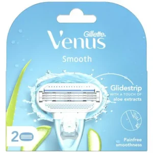 Gillette Venus Smooth Razor Blades For Women - 2 pcs