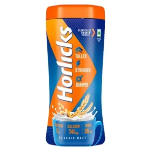 Horlicks Health & Nutrition Drink Classic Malt Flavor Jar