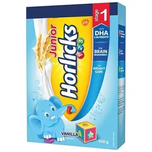 Horlicks Junior Stage 1 (2-3 Years) Health and Nutrition Drink - 500g (Vanilla Flavor)