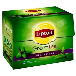 Lipton Green Tea Tulsi Natural - 10 Tea Bags
