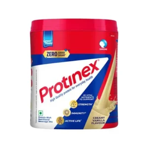 Protinex Nutritional Drink Mix - For Adults, Creamy Vanilla Flavour, 400 gm Jar