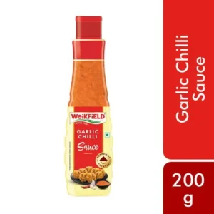 Weikfield Sauce Garlic Chilli - 200gm Bottle