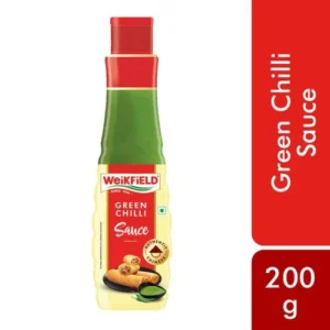 Weikfield Sauce Green Chilli - 200gm Bottle