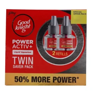 Good Knight Power Active+Twin Saver Value Pack